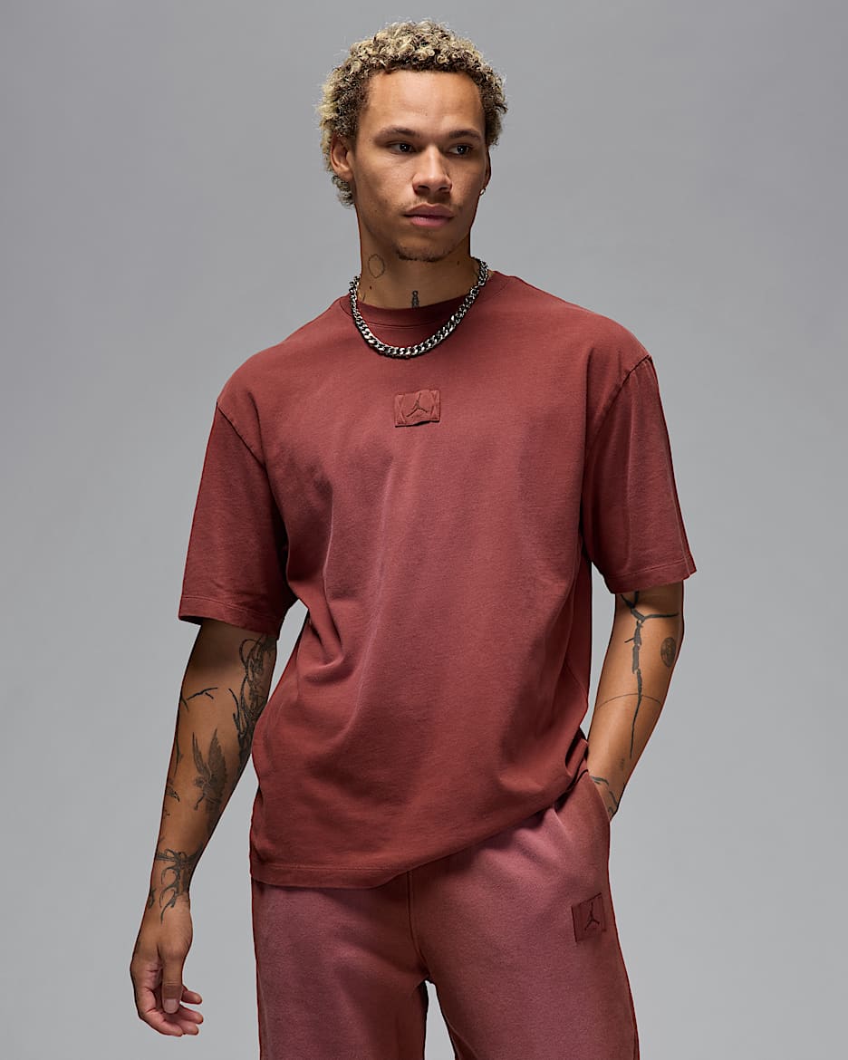 ★Nike★ Jordan Flight Essential 85 Washed T-Shirt M Midnigh Jordan Flight Essentials 85 Men's Washed T-Shirt. Nike IL